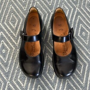 Birkenstock Annapolis Leather Mary Janes Black eu38